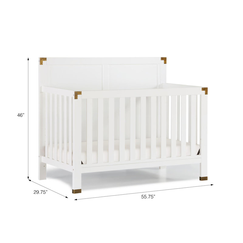 Greyleigh™ Wilmslow 5in1 Convertible Crib & Reviews